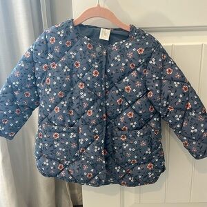 H&M floral puffer jacket